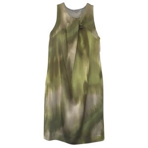 Vince watercolor shift dress